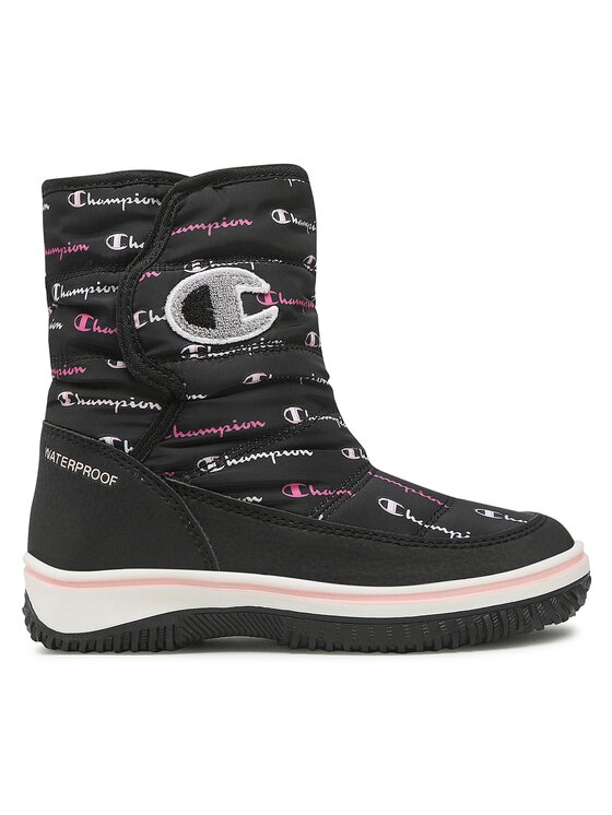 Cizme de zăpadă Champion High Cut Shoe Flakey G Ps S32521-CHA-KK001 Negru Cizme de zăpadă Champion High Cut Shoe Flakey G Ps S32521-CHA-KK001 Negru