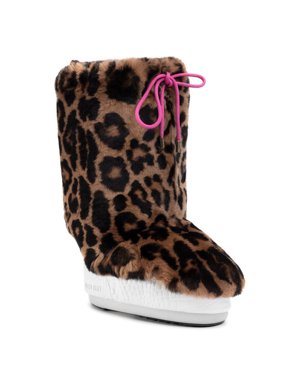 Blană exterior încălțăminte Moon Boot Cover Rex Rabbit 140C0V04001 Maro Blană exterior încălțăminte Moon Boot Cover Rex Rabbit 140C0V04001 Maro