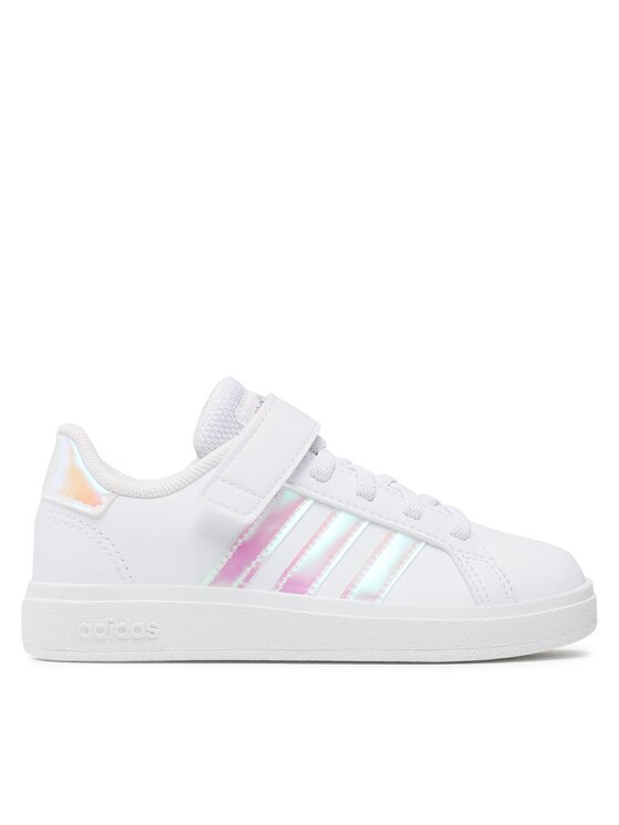 Sneakers adidas Grand Court Lifestyle Court Elastic Lace and Top Strap Shoes GY2327 Alb Sneakers adidas Grand Court Lifestyle Court Elastic Lace and Top Strap Shoes GY2327 Alb