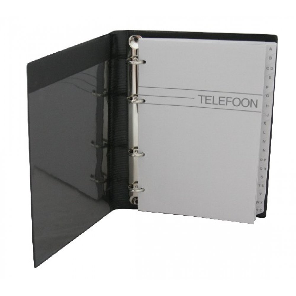 Agenda Telefonica Cu Inele, 220 X 165 Mm, Cu Index, Kangaro - Culori Asortate Agenda Telefonica Cu Inele, 220 X 165 Mm, Cu Index, Kangaro - Culori Asortate