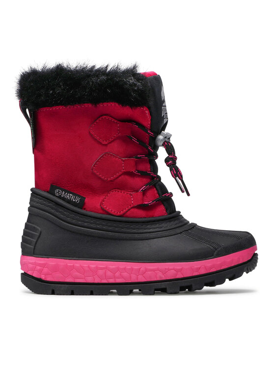 Cizme de zăpadă Boatilus Youth Joggy Sint Leather Boot NJ16 VAR.21ZU Roz Cizme de zăpadă Boatilus Youth Joggy Sint Leather Boot NJ16 VAR.21ZU Roz