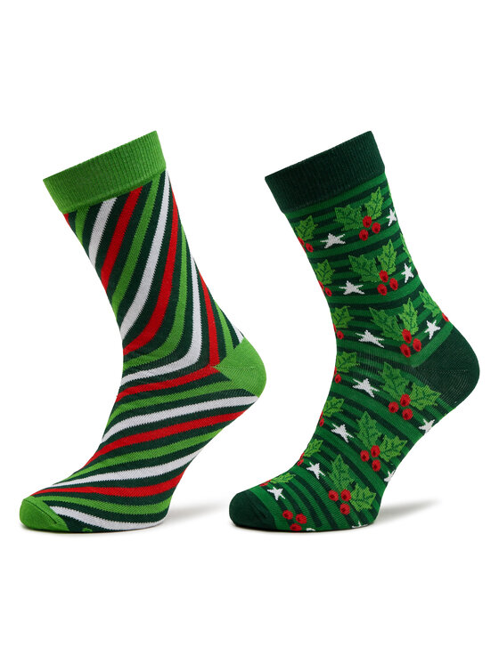 Set de 2 perechi de șosete lungi de damă Rainbow Socks Xmas Socks Balls Adults Gifts Pak 2 Colorat Set de 2 perechi de șosete lungi de damă Rainbow Socks Xmas Socks Balls Adults Gifts Pak 2 Colorat