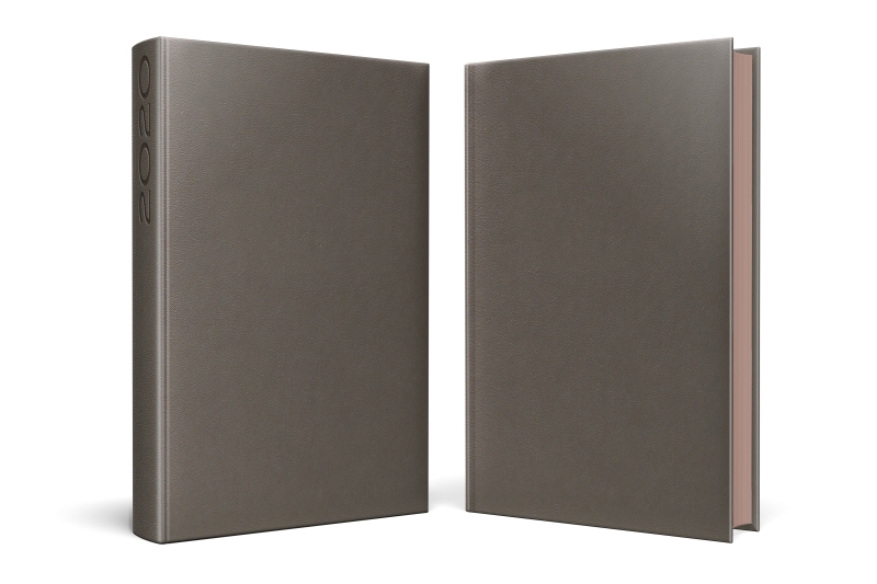 Agenda Datata Venere Ro A5, 352 Pagini, Coperta Buretata, Embosare An Pe Cotor, Culoare Maro, Margini Bej, 2020 Agenda Datata Venere Ro A5, 352 Pagini, Coperta Buretata, Embosare An Pe Cotor, Culoare Maro, Margini Bej, 2020