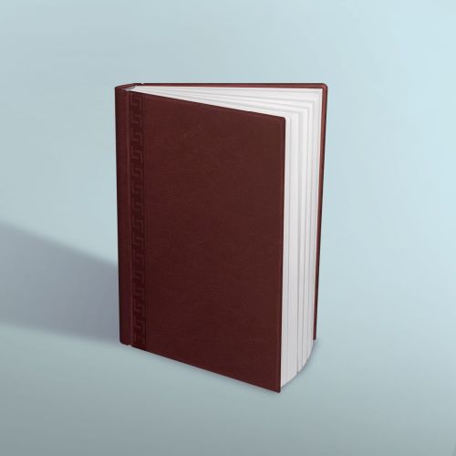 Agenda Nedatata A5, 224 Pagini, Coperta Buretata, Personalizabila, Culoare Bordo Agenda Nedatata A5, 224 Pagini, Coperta Buretata, Personalizabila, Culoare Bordo