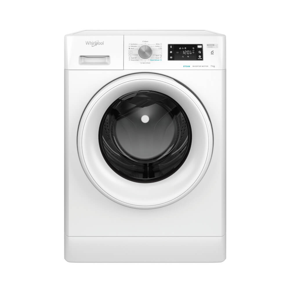 Masina de spalat rufe Whirlpool FFB7259WVEE, 1200 RPM, 7 kg, Clasa B Masina de spalat rufe Whirlpool FFB7259WVEE, 1200 RPM, 7 kg, Clasa B