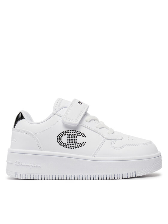 Sneakers Champion Rebound Platform Glitter G Ps Low Cut Shoe S32830-CHA-WW009 Alb Sneakers Champion Rebound Platform Glitter G Ps Low Cut Shoe S32830-CHA-WW009 Alb