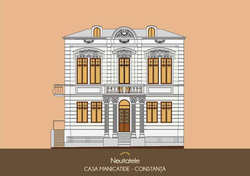 Ilustratie - Casa Manicatide, Constanta | Neuitatele