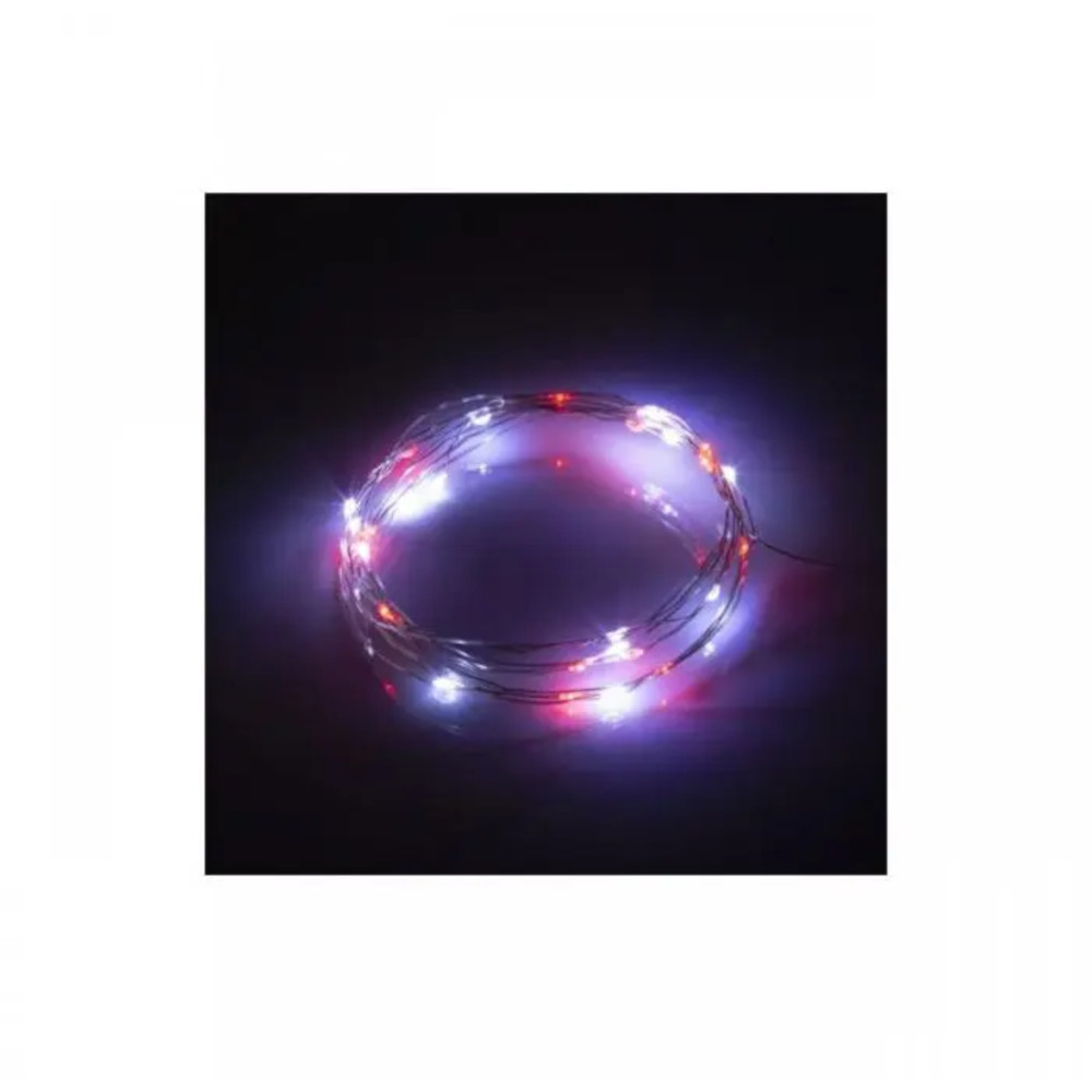 Instalatie luminoasa 100 led-uri, Nano Flexibil, Lungime 2.4 m, 230V, IP44, Multicolor Instalatie luminoasa 100 led-uri, Nano Flexibil, Lungime 2.4 m, 230V, IP44, Multicolor