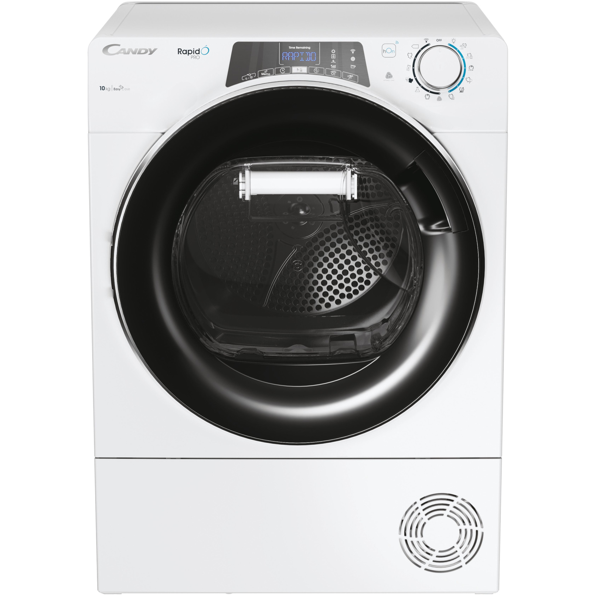 Uscator de rufe Candy Rapido Pro RPEH10A2TCBEX-S, Pompa de caldura, 10 Kg, Wi-Fi, Clasa A++, Alb Uscator de rufe Candy Rapido Pro RPEH10A2TCBEX-S, Pompa de caldura, 10 Kg, Wi-Fi, Clasa A++, Alb