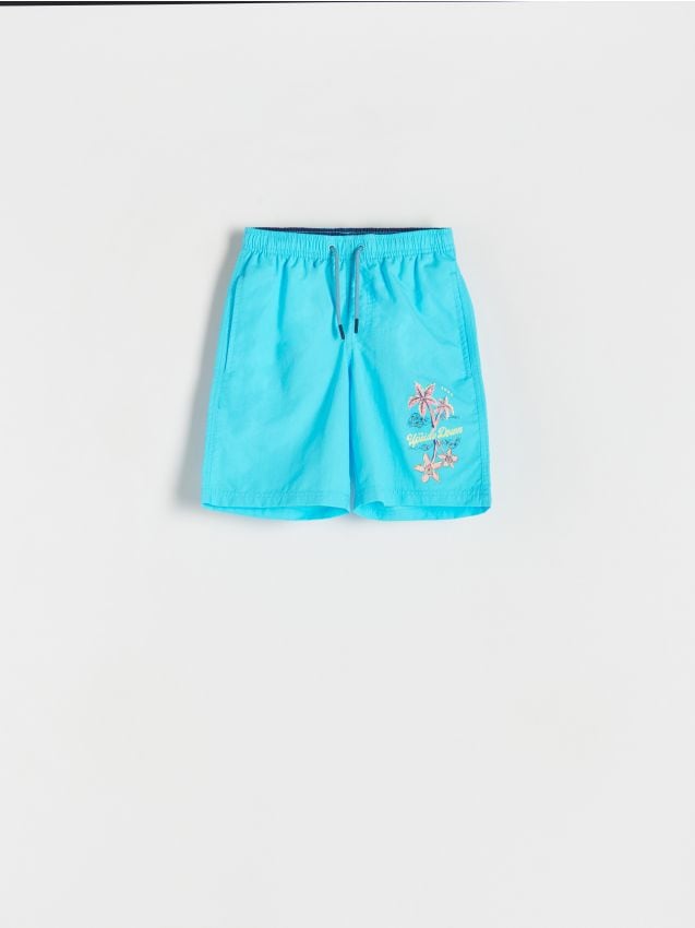 Sort de baie Stranger Things - albastru-deschis Sort de baie Stranger Things - albastru-deschis