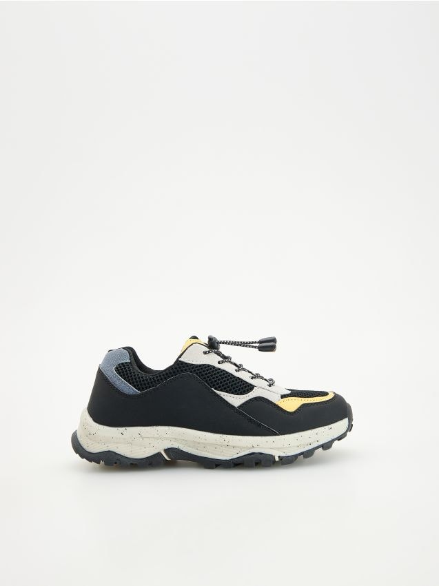 Pantofi sport cu talpa decorativa - negru Pantofi sport cu talpa decorativa - negru