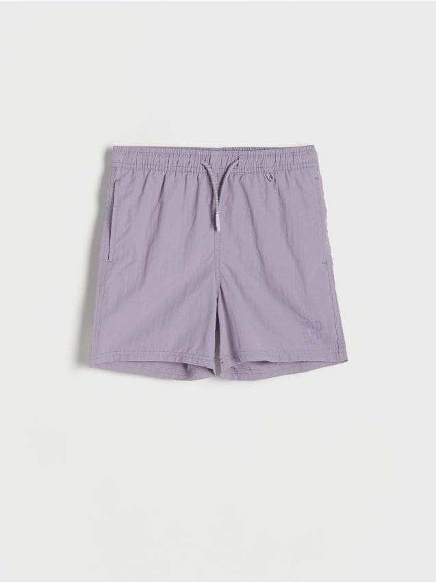 Pantaloni scurti de baie cu imprimeu - crimson Pantaloni scurti de baie cu imprimeu - crimson