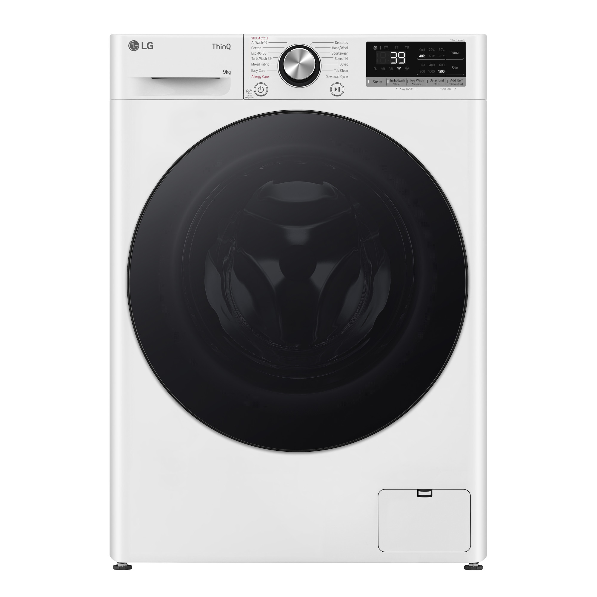 Masina de spalat rufe LG F2WR709S2W, Slim, 9kg, 1200 rpm, Clasa A, Alb Masina de spalat rufe LG F2WR709S2W, Slim, 9kg, 1200 rpm, Clasa A, Alb