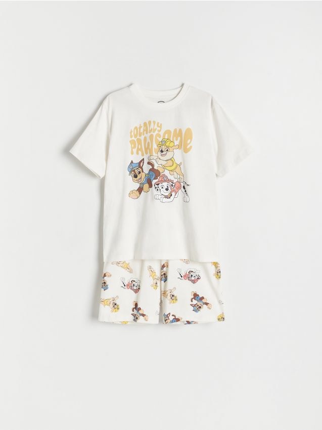Pijama din doua piese PAW Patrol - crem Pijama din doua piese PAW Patrol - crem