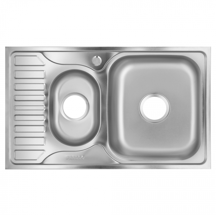 Chiuveta Freddo ERT-SN 9023D, pentru blat, finisaj anticalcar, doua cuve dreapta, 78x49cm, inox Chiuveta Freddo ERT-SN 9023D, pentru blat, finisaj anticalcar, doua cuve dreapta, 78x49cm, inox