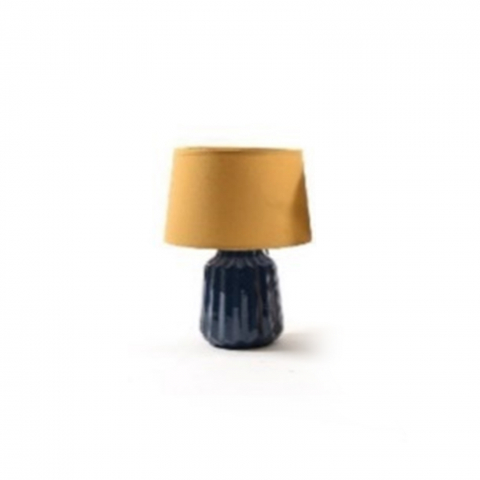 Lampa cu baza ceramica, COLORS, diametru 20 cm, inaltime 33 cm, galben Lampa cu baza ceramica, COLORS, diametru 20 cm, inaltime 33 cm, galben