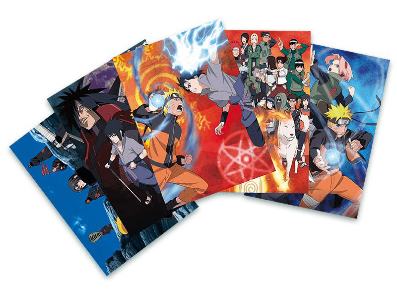 Carte postala - Naruto Shippuden, mai multe modele | AbyStyle