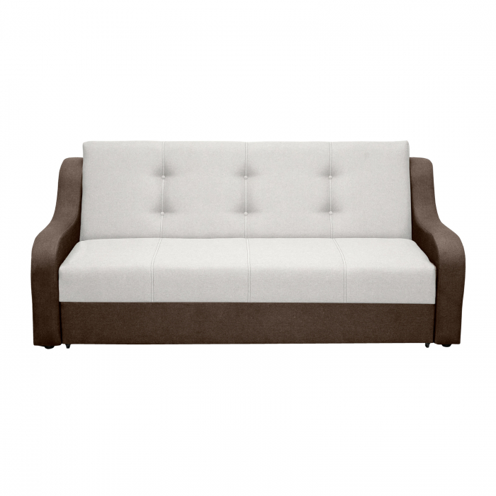 Canapea VALY extensibila, 3 locuri, cu lada depozitare, maro + gri deschis, 215x90x95 cm Canapea VALY extensibila, 3 locuri, cu lada depozitare, maro + gri deschis, 215x90x95 cm