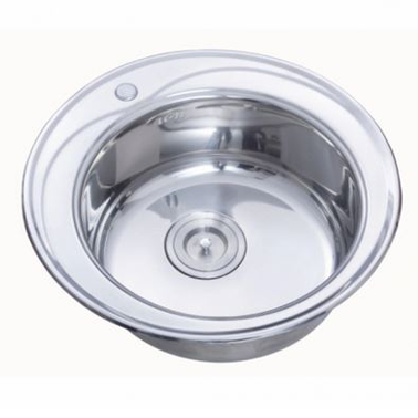 Chiuveta Freddo SN 7000, pentru blat, finisaj anticalcar, cuva rotunda, diametru 49 cm, inox Chiuveta Freddo SN 7000, pentru blat, finisaj anticalcar, cuva rotunda, diametru 49 cm, inox