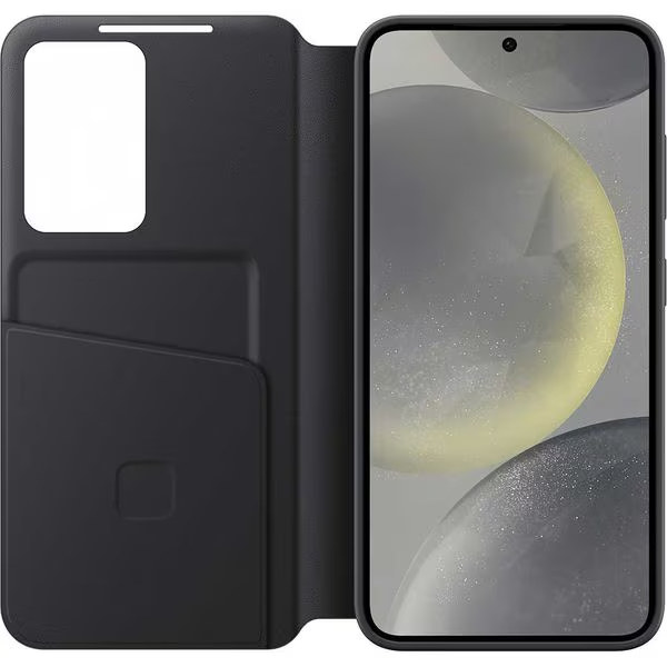 Husa telefon Samsung pentru Galaxy S24, Smart View Wallet Case, Verde deschis Husa telefon Samsung pentru Galaxy S24, Smart View Wallet Case, Verde deschis