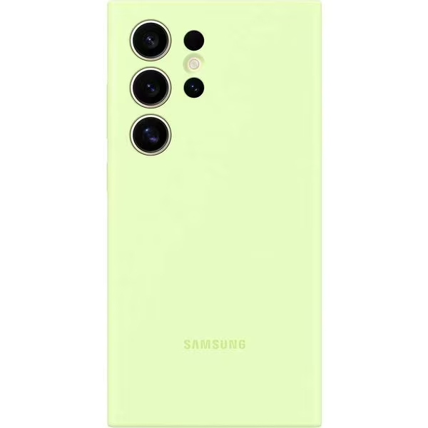Husa telefon Samsung pentru Galaxy S24 Ultra, Silicone Case, Verde Husa telefon Samsung pentru Galaxy S24 Ultra, Silicone Case, Verde