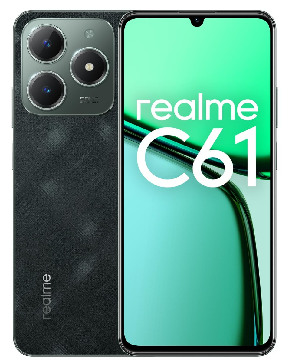 Telefon Mobil Realme C61, 6GB RAM, Memorie 128GB, Dual Sim, 4G, Verde Dark Telefon Mobil Realme C61, 6GB RAM, Memorie 128GB, Dual Sim, 4G, Verde Dark