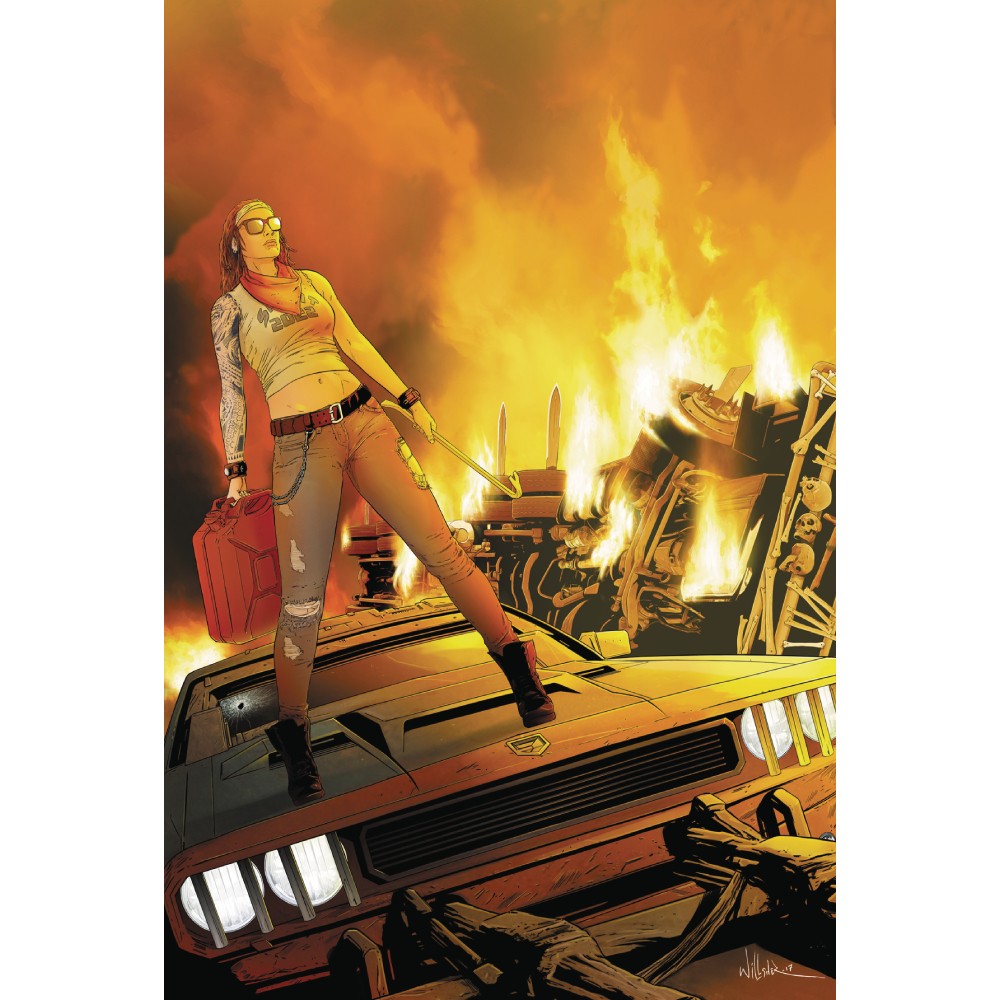 Ian Livingstones Freeway Fighter 03 Cover C Variant Ben Willsher Cover Ian Livingstones Freeway Fighter 03 Cover C Variant Ben Willsher Cover