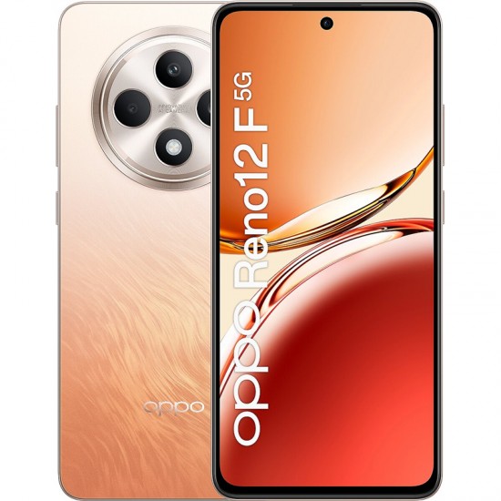 Telefon Mobil Oppo Reno 12 F, 8GB RAM, Memorie 256Gb, Dual Sim, 5G, Portocaliu Amber Telefon Mobil Oppo Reno 12 F, 8GB RAM, Memorie 256Gb, Dual Sim, 5G, Portocaliu Amber