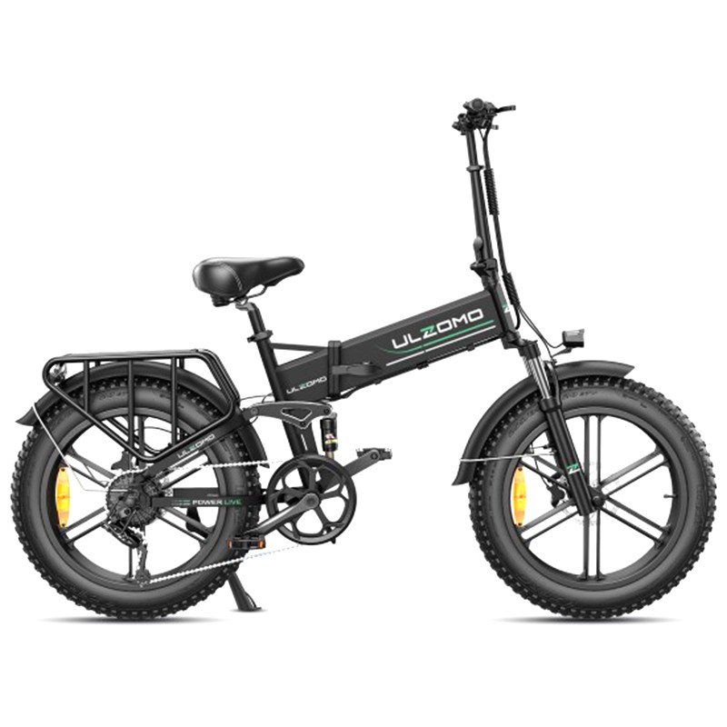 Bicicleta electrica pliabila Ulzomo Dunes 20 E-bike, 750W, 48V 16Ah, autonomie 120km, viteza maxima 40km/h, Black, 20'' Bicicleta electrica pliabila Ulzomo Dunes 20 E-bike, 750W, 48V 16Ah, autonomie 120km, viteza maxima 40km/h, Black, 20''