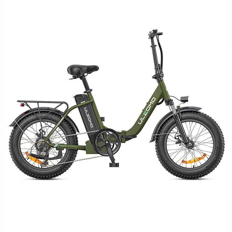 Bicicleta electrica pliabila ULZOMO E-bike Dolphin 20, 350W, 36V 13Ah, autonomie 89km, viteza maxima 25km/h, Green, 20'' Bicicleta electrica pliabila ULZOMO E-bike Dolphin 20, 350W, 36V 13Ah, autonomie 89km, viteza maxima 25km/h, Green, 20''