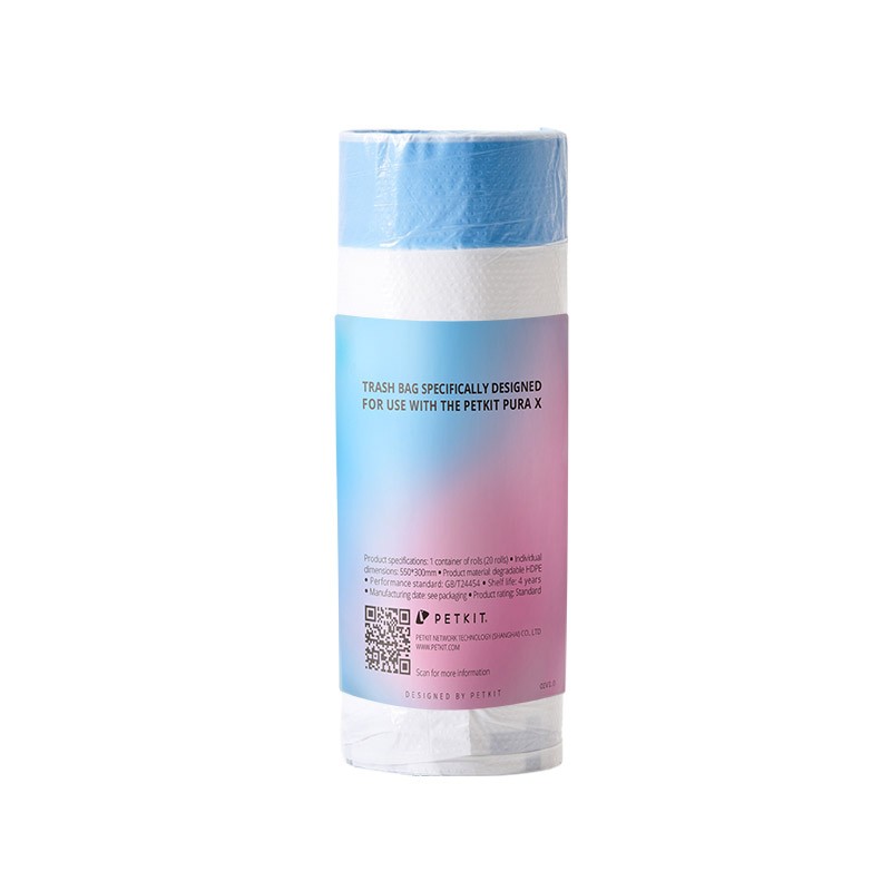 Set 20 saci menajeri PETKIT Cat Waste Bag (20 bags per roll) pentru litiera smart PetKit Pura X Set 20 saci menajeri PETKIT Cat Waste Bag (20 bags per roll) pentru litiera smart PetKit Pura X