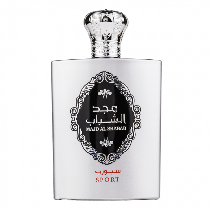 Parfum arabesc Majd Al Shabab Sport, apa de parfum 100 ml, barbati Parfum arabesc Majd Al Shabab Sport, apa de parfum 100 ml, barbati