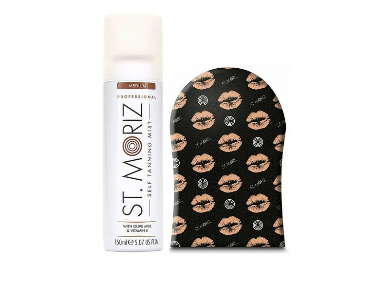 Set St Moriz Autobronzant Profesional Spray Medium + Aplicator Manusa