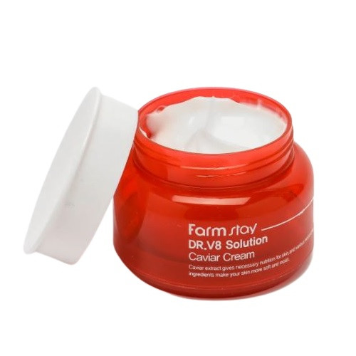 Crema de fata cu extract de Caviar, Farm Story, DR V8 Solution, 100g Crema de fata cu extract de Caviar, Farm Story, DR V8 Solution, 100g