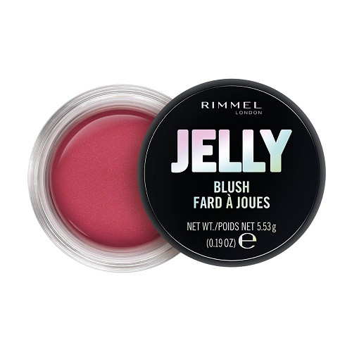 Fard de obraz jeleu, Rimmel London, Jelly Blush, 002 Cherry Popper, 5.53 g Fard de obraz jeleu, Rimmel London, Jelly Blush, 002 Cherry Popper, 5.53 g
