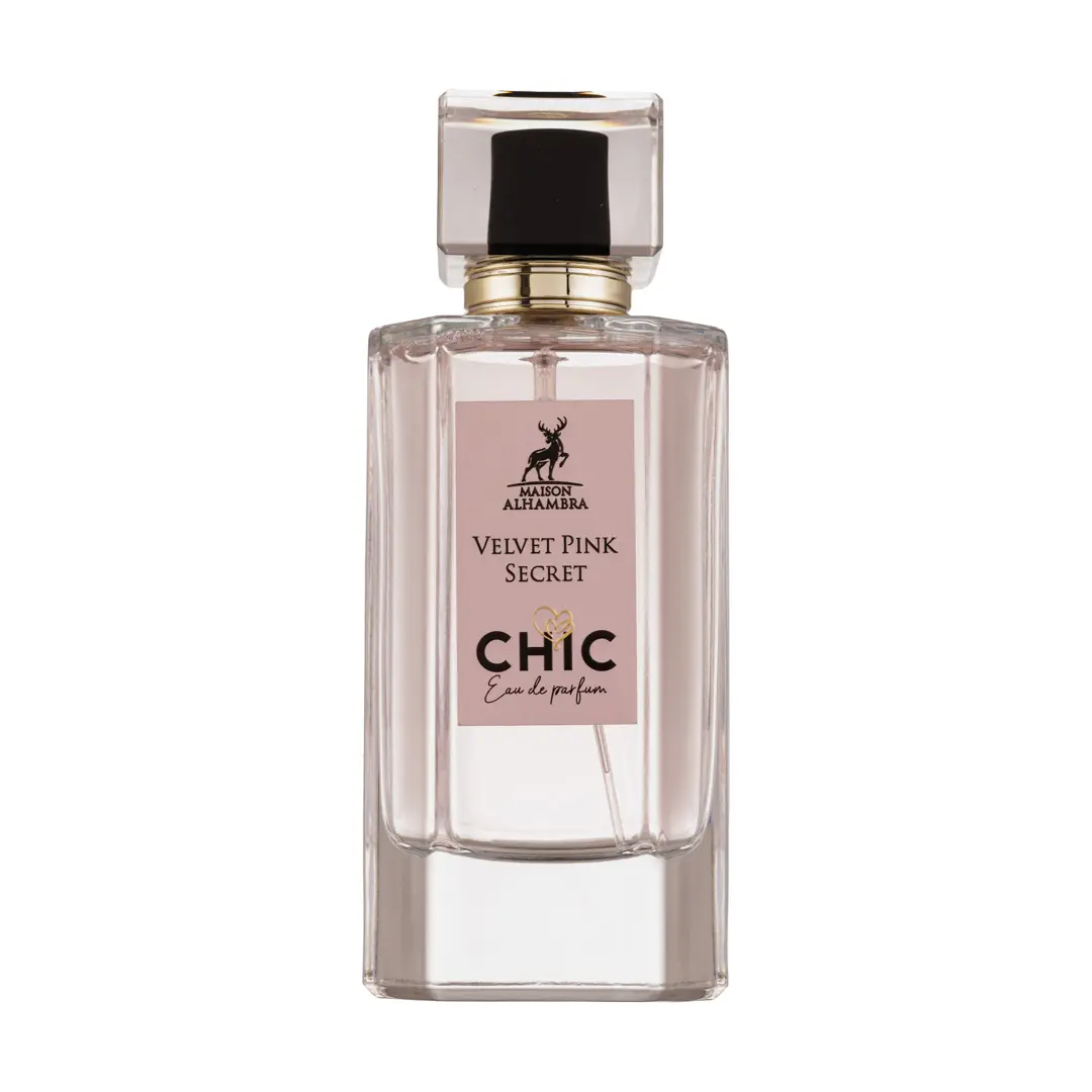 Parfum Velvet Pink Secret Chic, Maison Alhambra, apa de parfum 100 ml, femei - inspirat din Love by Victoria s Secret Parfum Velvet Pink Secret Chic, Maison Alhambra, apa de parfum 100 ml, femei - inspirat din Love by Victoria s Secret