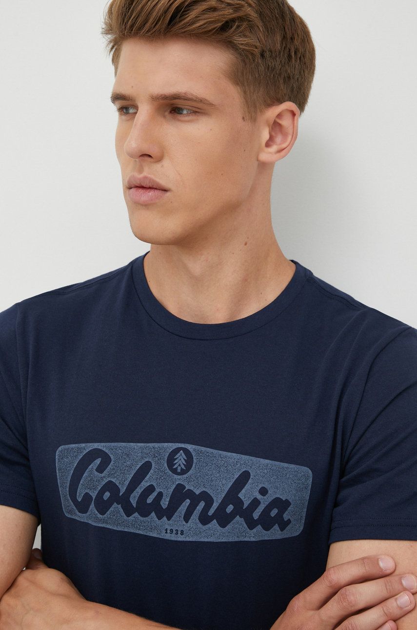 Columbia geaca sport Out-shield Hybrid culoarea albastru marin Columbia geaca sport Out-shield Hybrid culoarea albastru marin