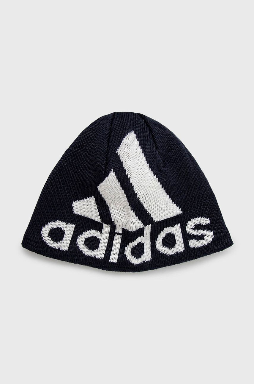 adidas Performance caciula Big Logo , culoarea albastru marin, adidas Performance caciula Big Logo , culoarea albastru marin,