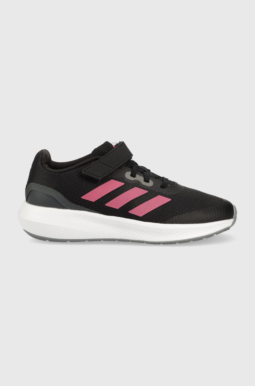 Adidas sneakers pentru copii RUNFALCON 3.0 EL K culoarea negru Adidas sneakers pentru copii RUNFALCON 3.0 EL K culoarea negru