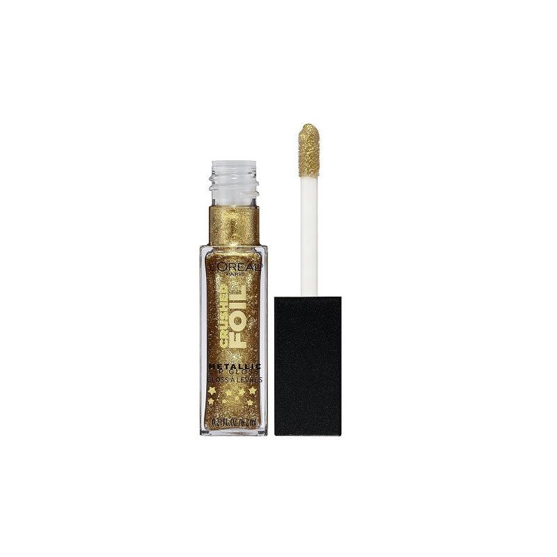Luciu de Buze Stralucitor, Loreal, Crushed Foil Metallic Gloss, 14 Mirrored Luciu de Buze Stralucitor, Loreal, Crushed Foil Metallic Gloss, 14 Mirrored