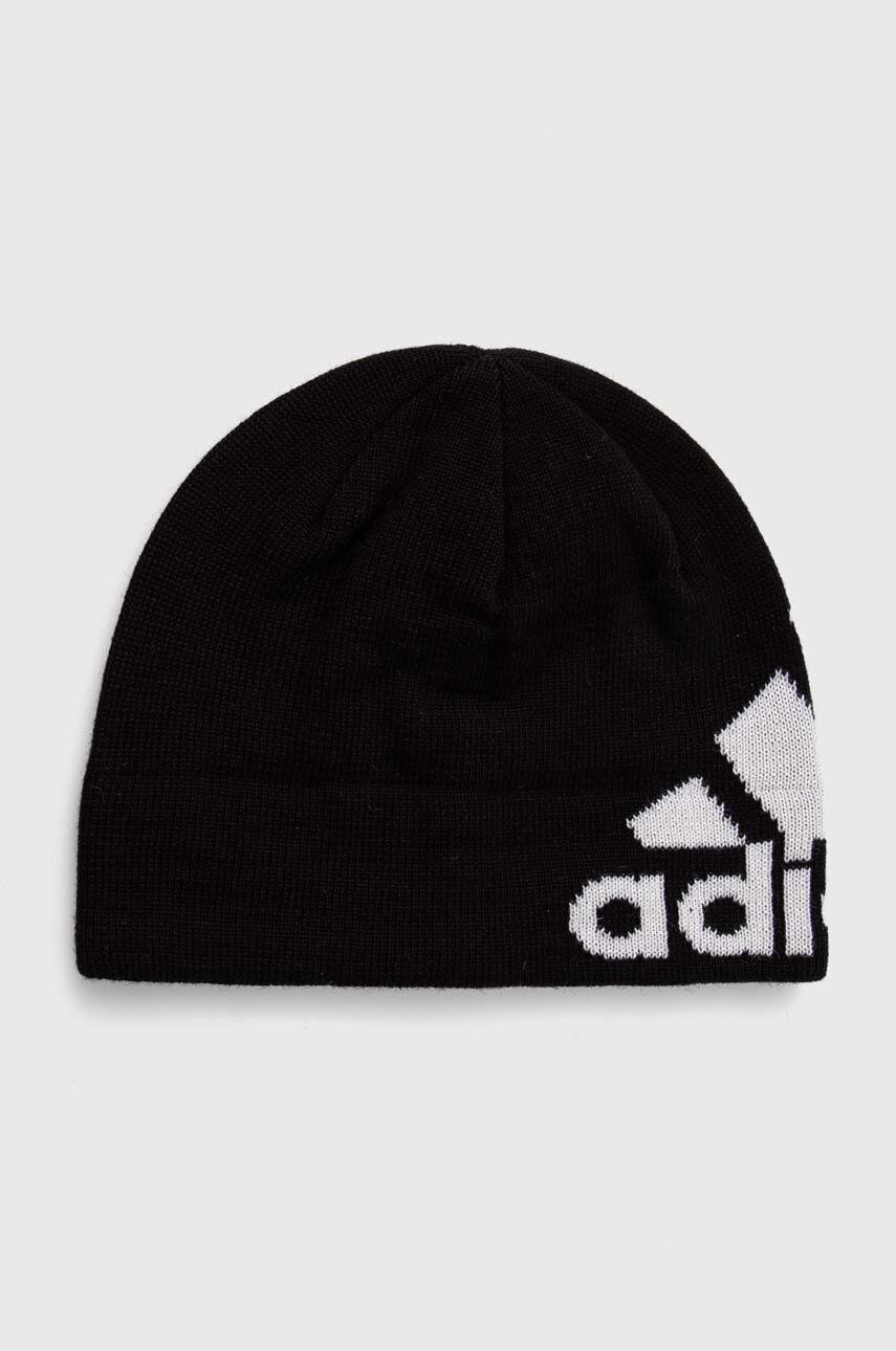 adidas Performance caciula din amestec de lana culoarea negru adidas Performance caciula din amestec de lana culoarea negru