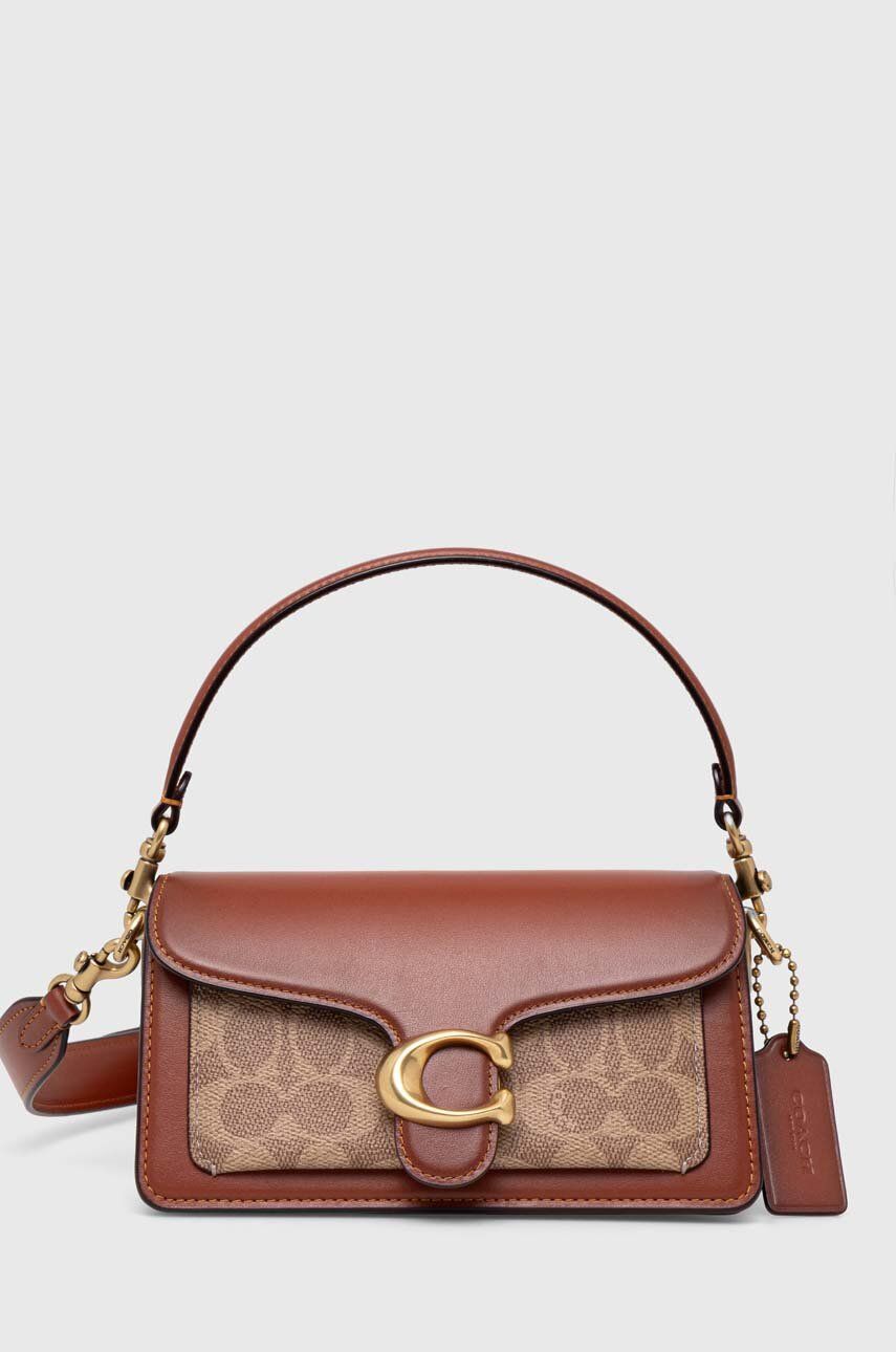 Coach poșetă de piele Tabby Shoulder Bag 20 Tabby culoarea maro CM569 Coach poșetă de piele Tabby Shoulder Bag 20 Tabby culoarea maro CM569