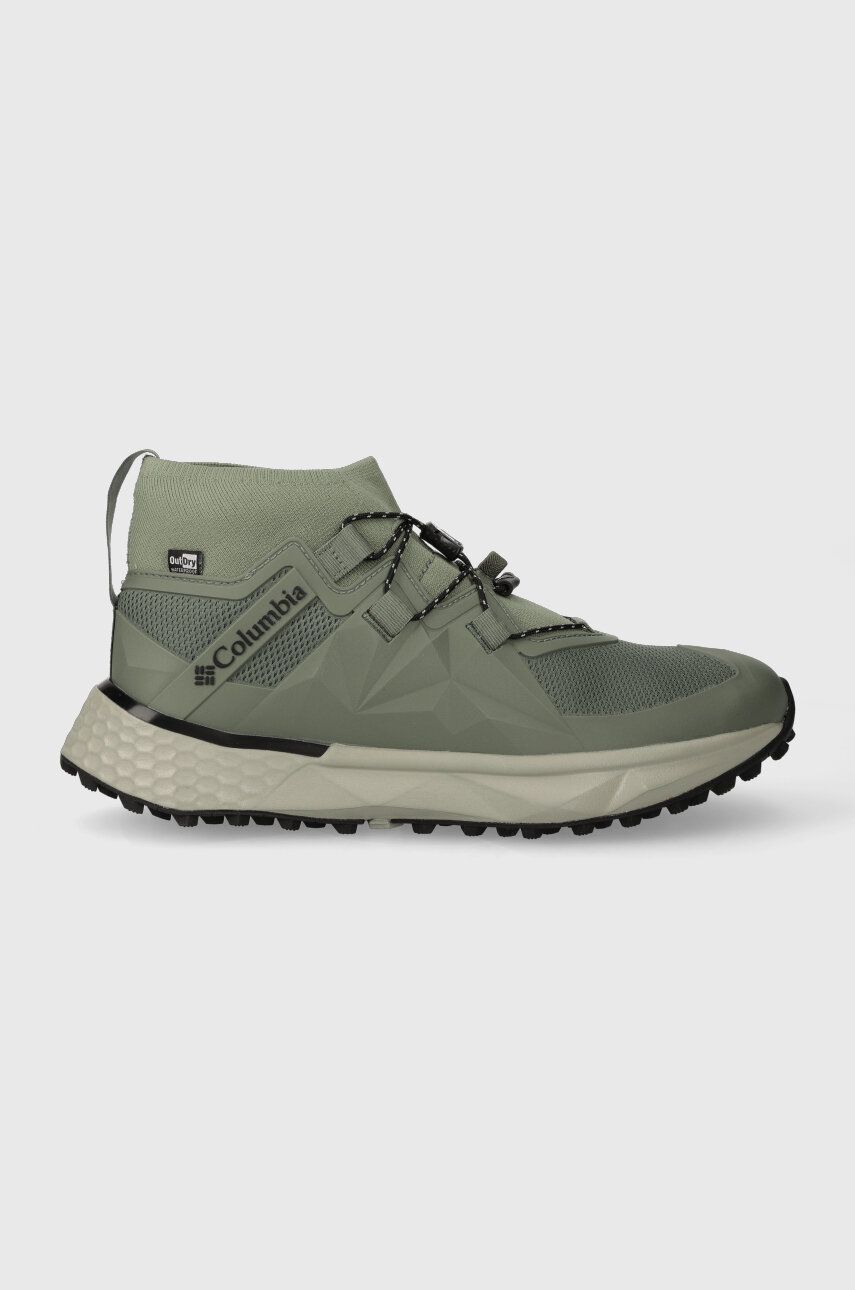 Columbia pantofi Facet 75 Alpha Outdry barbati, culoarea verde Columbia pantofi Facet 75 Alpha Outdry barbati, culoarea verde