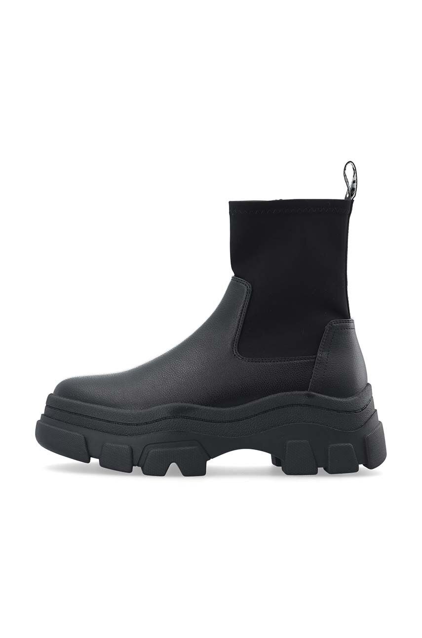 Bianco botine BIANANNA femei, culoarea negru, cu platforma, 11300727 Bianco botine BIANANNA femei, culoarea negru, cu platforma, 11300727