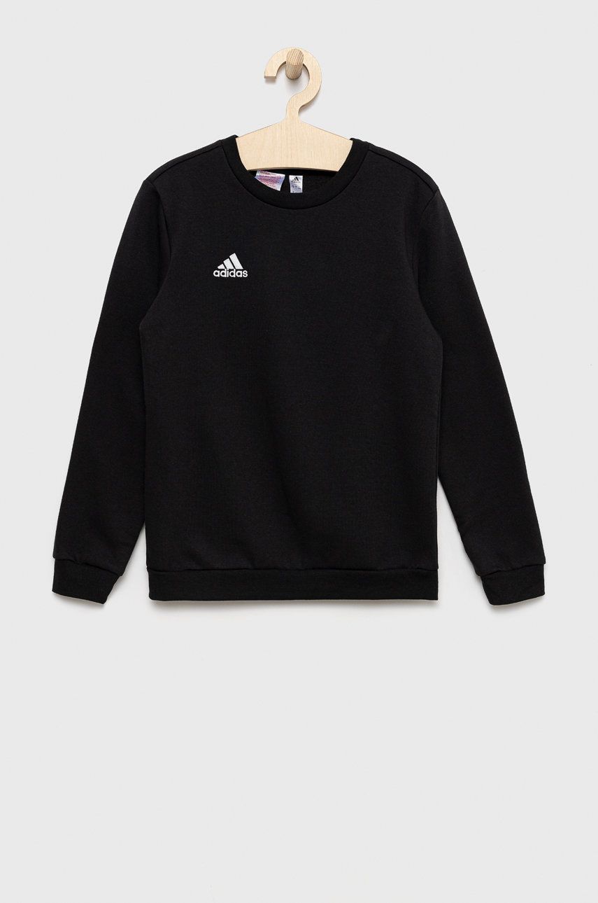 adidas Performance bluza copii H57474 culoarea negru, neted adidas Performance bluza copii H57474 culoarea negru, neted