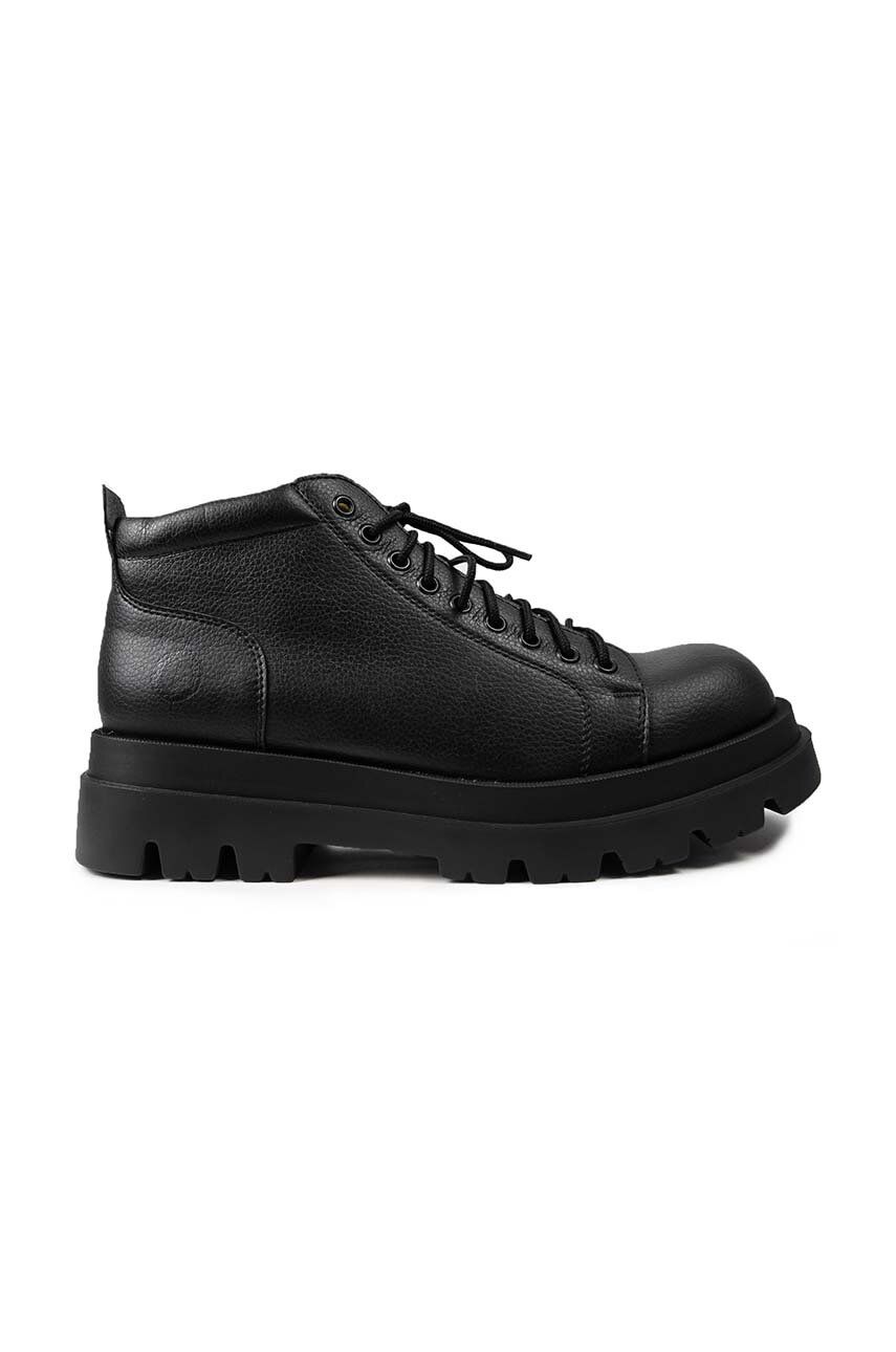 Altercore pantofi inalti Oscar barbati, culoarea negru, Oscar Vegan Altercore pantofi inalti Oscar barbati, culoarea negru, Oscar Vegan