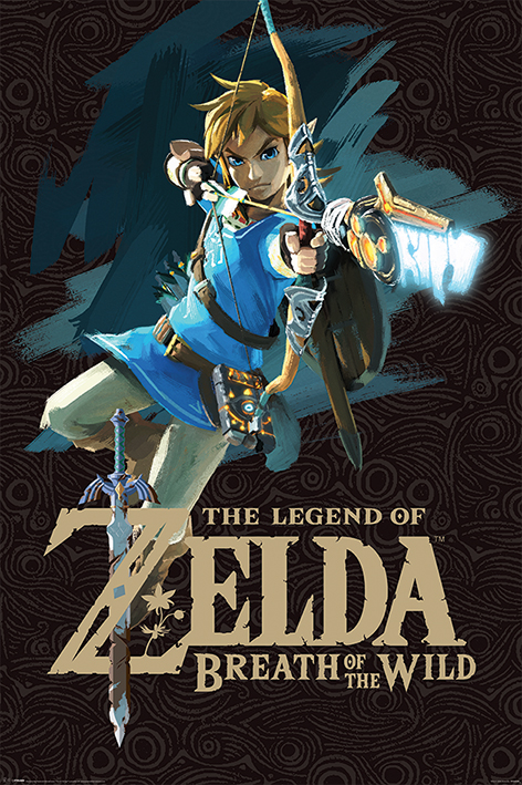 Poster maxi - The Legend of Zelda: Breath of the Wild Game Cover | Pyramid International Poster maxi - The Legend of Zelda: Breath of the Wild Game Cover | Pyramid International