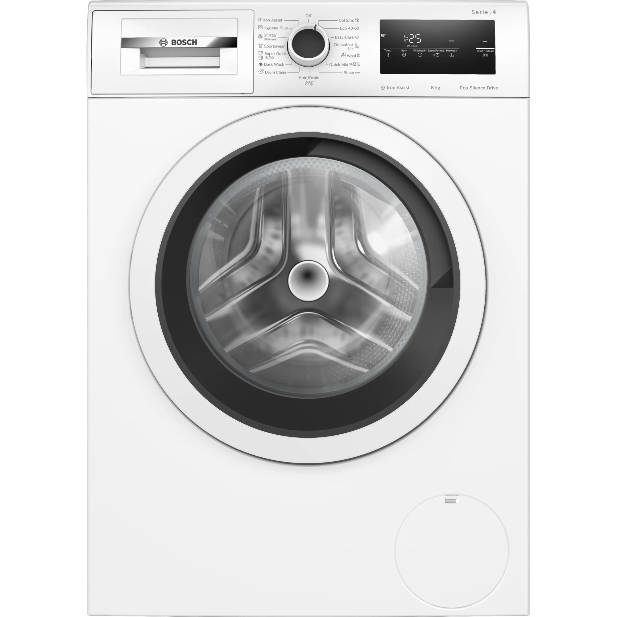 Masina de spalat rufe Bosch WAN24170BY, 1200 RPM, 8 Kg, EcoSilenceDrive, Clasa A Masina de spalat rufe Bosch WAN24170BY, 1200 RPM, 8 Kg, EcoSilenceDrive, Clasa A