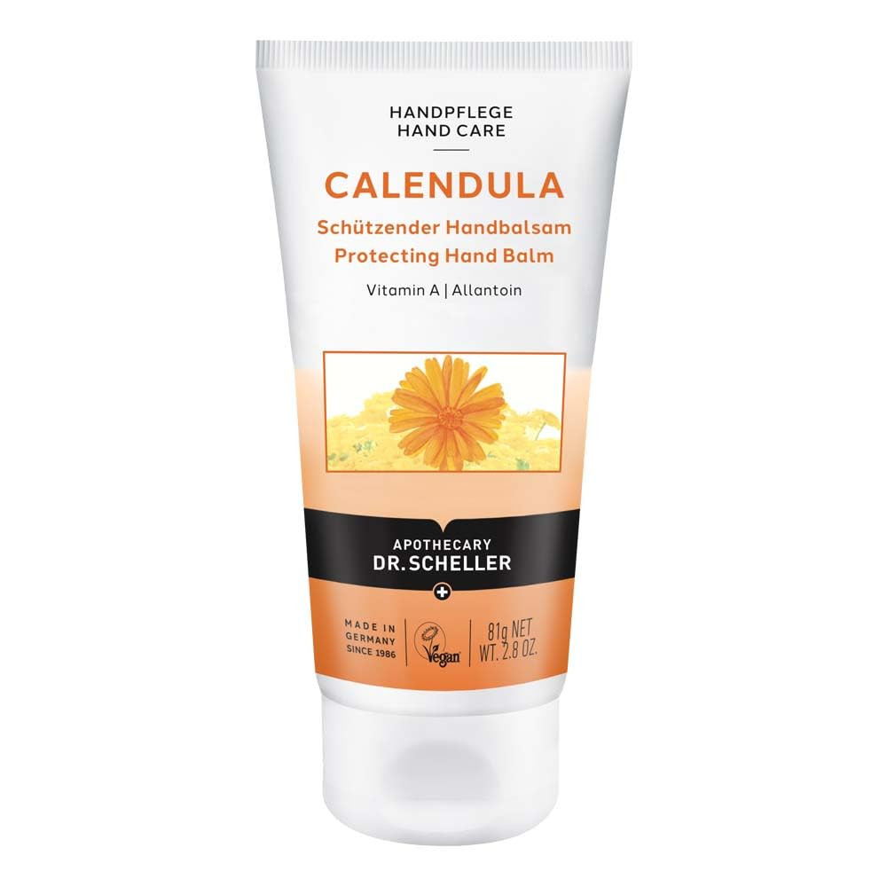 Crema-balsam de maini protectoare cu extract galbenele, Dr. Scheller, 75 ml Crema-balsam de maini protectoare cu extract galbenele, Dr. Scheller, 75 ml