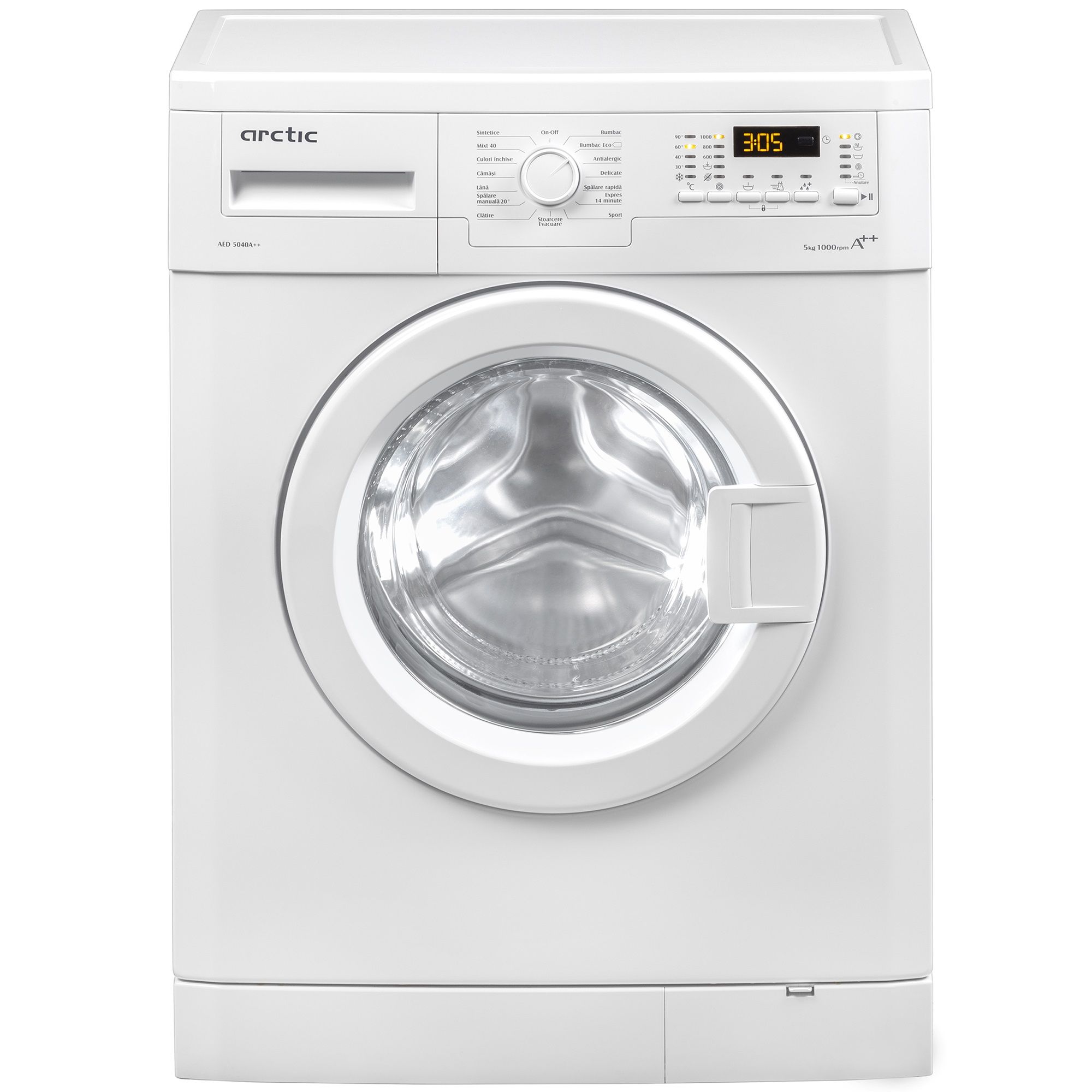 Masina de spalat rufe Arctic AED5040A++, 1000 RPM, 5 Kg, Clasa A++ Masina de spalat rufe Arctic AED5040A++, 1000 RPM, 5 Kg, Clasa A++